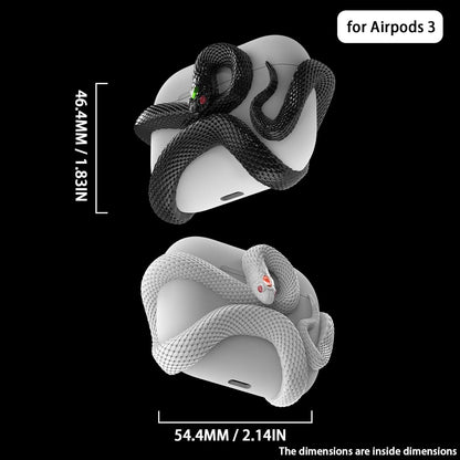3D Snake Airpods Pro + Snake Airpods case