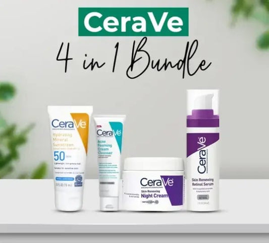 "GLOW SKIN WITH CERAVE 4 in 1 KIT 100% PREMIUM QUALITY"